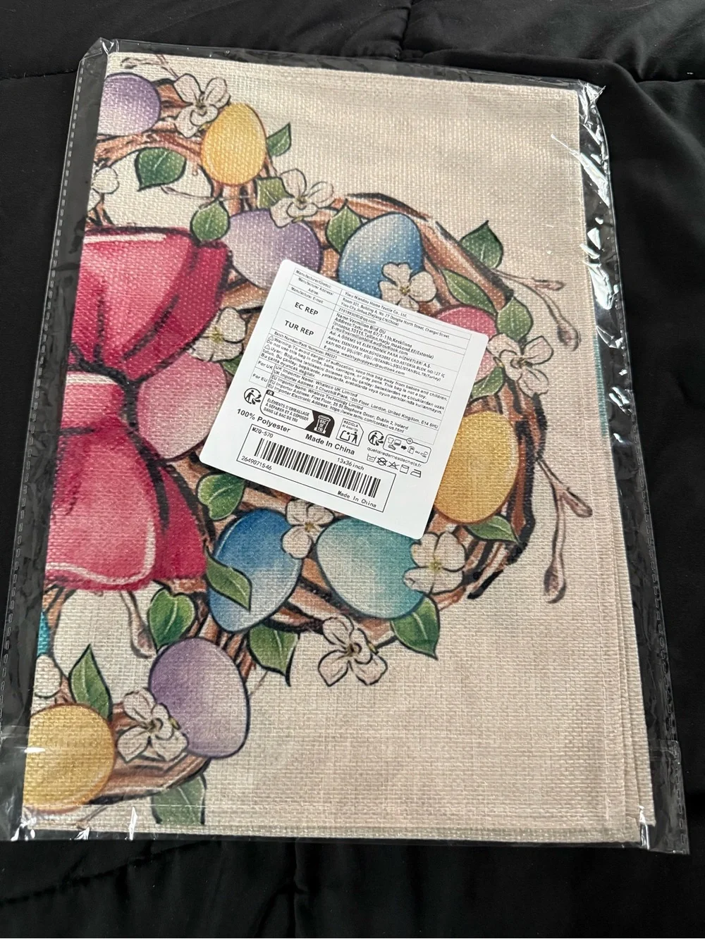 Easter Mickey Ears Table Runner